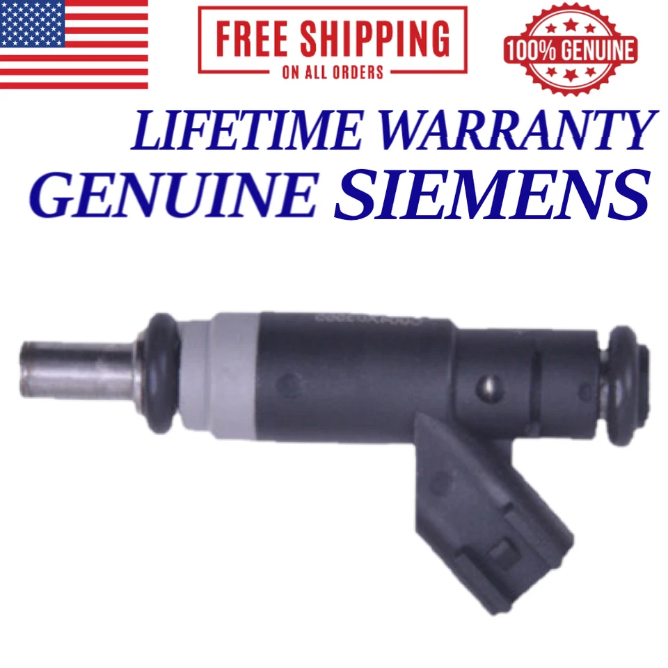 NUEVO JUEGO DE 4 inyectores de combustible Siemens OEM para Jeep Patriot 2007-2017 2,0 L/2,4 L I4 Foto 2 de 3