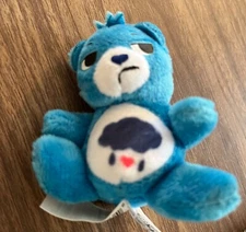 Miniature Care Bears Grumpy Bear Plush 3 in Stuffed Animal Micro Mini NIB H101