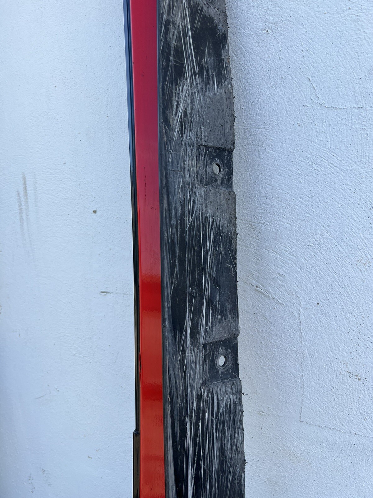 2010-2015 Ferrari 458 Right Rocker Panel Side Skirt Nero Daytona *Damage*