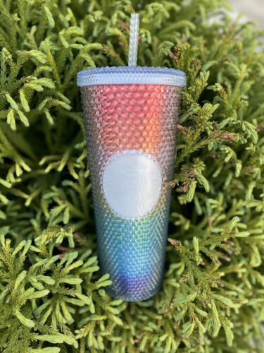 NEW Starbucks 🌈Rainbow🔥Pride 2020 Limited Edition Studded Cold 