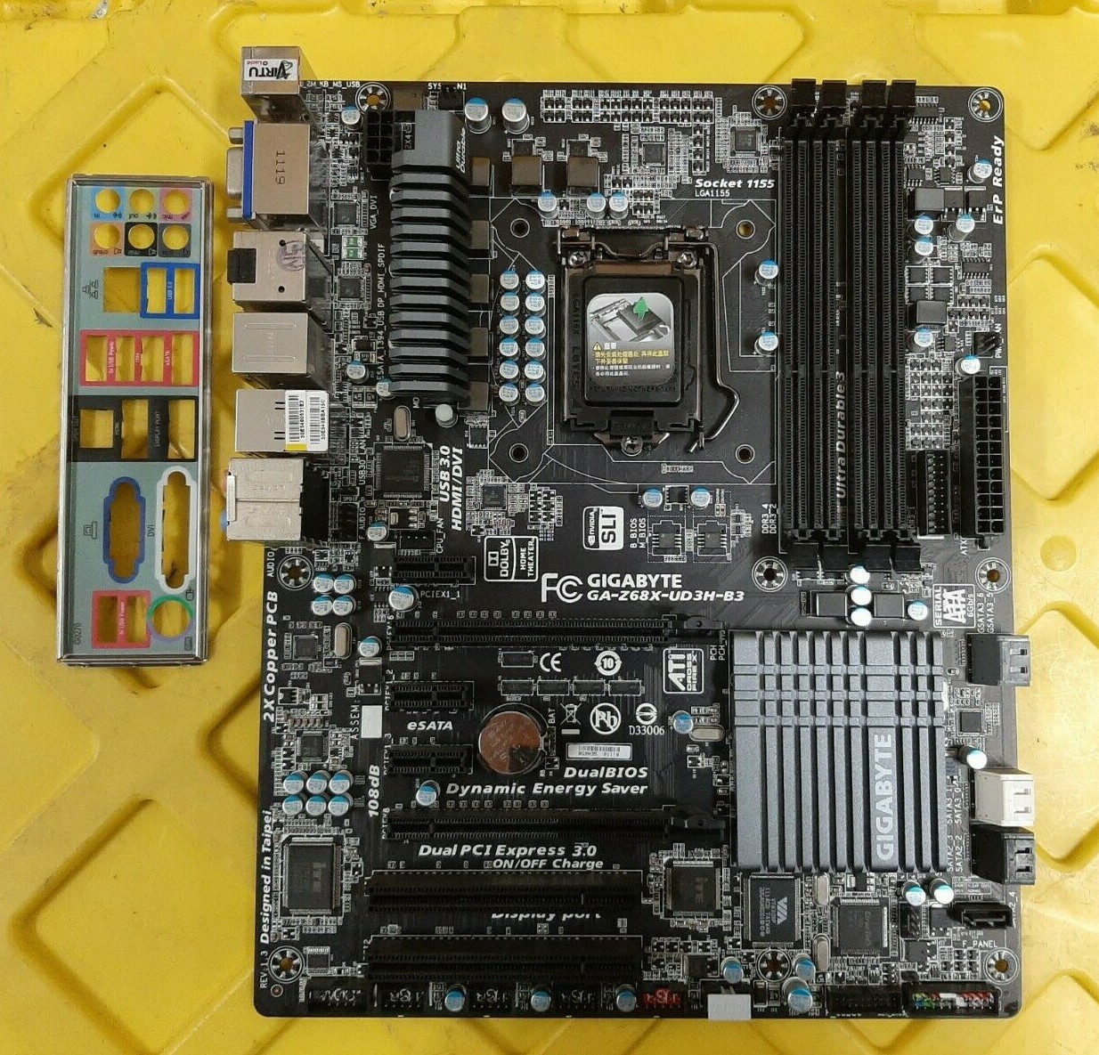 Gigabyte Technology Ga Z68x Ud3h Lga 1155 Intel Motherboard For Sale Online Ebay
