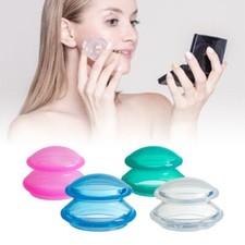 Chinese Acupuncture Silicone Cupping Cups Vacuum Massage Anti Cellulite Therapy