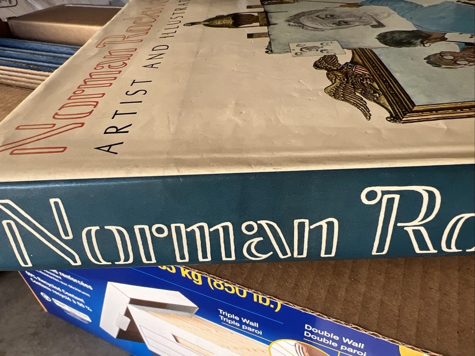 Norman Rockwell Artist And Illustrator Hardcover by Henry N Abrams 1970￼￼ - Image 2 of 4