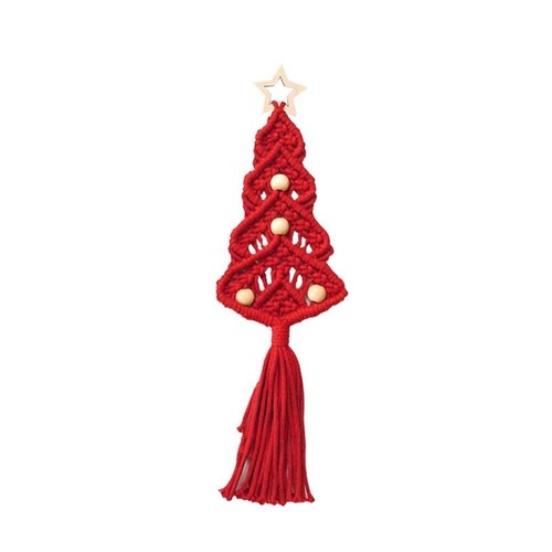 3Pcs Cotton Rope Macrame DIY Christmas Tree Christmas Tree DIY Kit
