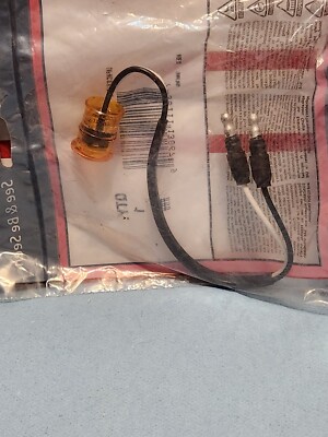 Truck-Lite RV Semi Trailer LED Yellow Marker Clearance Lamp 33250Y 1'' Round 12V