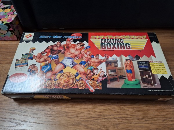 EXCITING BOXING NINTENDO FAMICOM NES