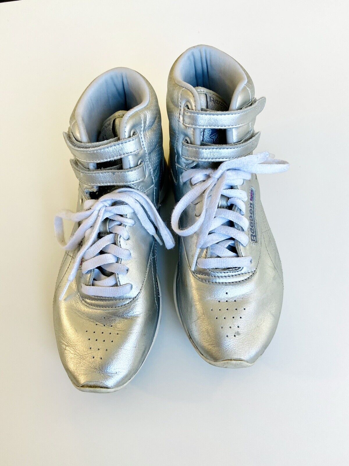 Manier naaien voertuig reebok classic easytone metallic silver sneakers Size 8.5 Womens UK 6  Chrome | eBay