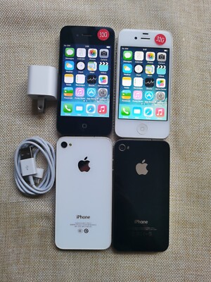 Original Apple iPhone 4 8GB 16GB 32GB Black white (Unlocked) (GSM) IOS7