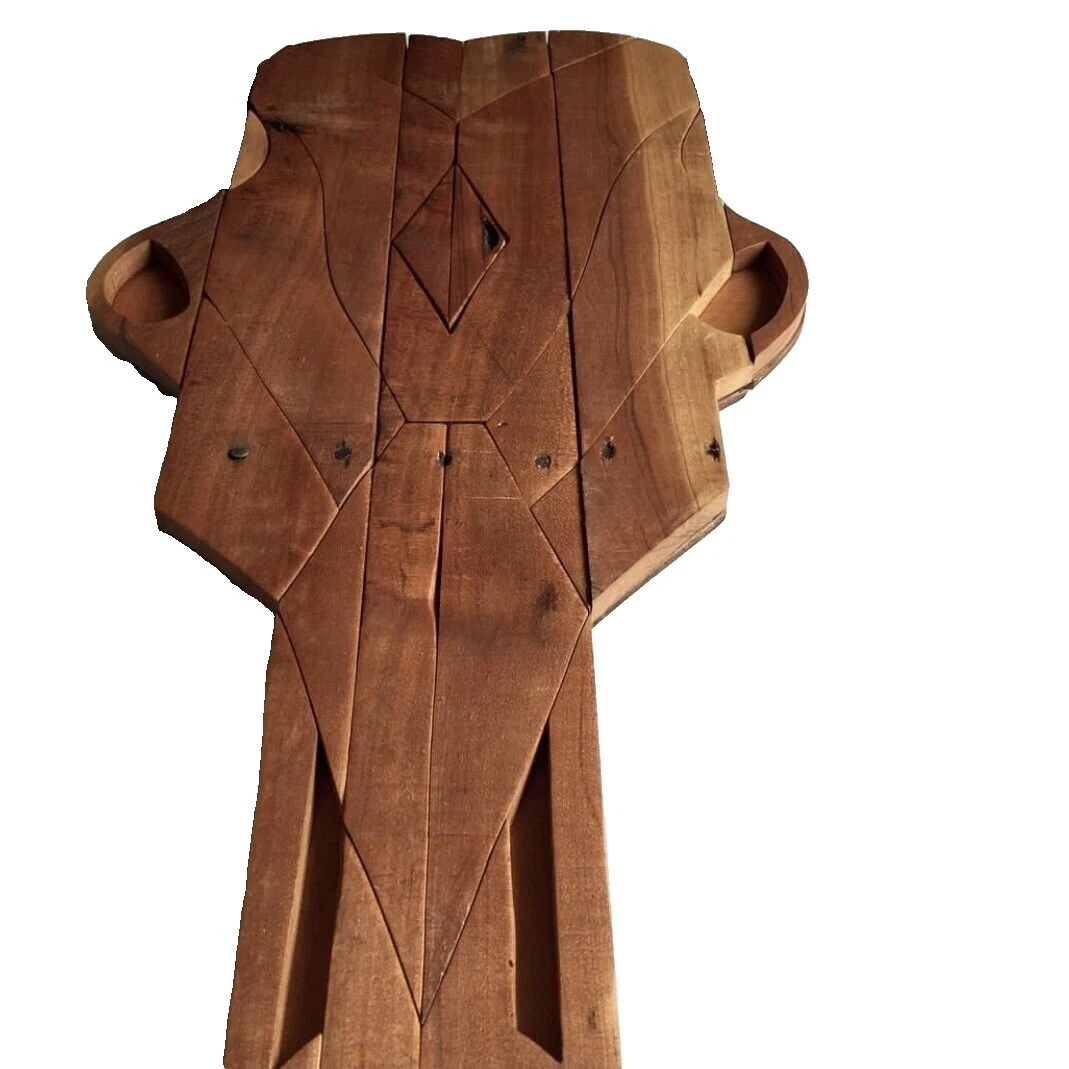 Esculturas de Arte Crânios de Madeira