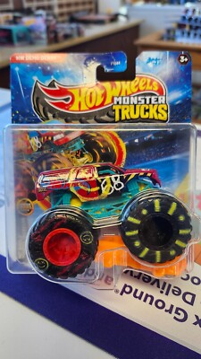 2025 Hot Wheels Monster Trucks HW Demo Derby Includes Crushed Car ...