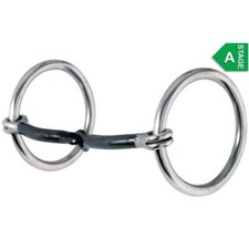100 Reinsman Traditional Loose Ring Snaffle Bit Smooth Sweet Iron Mouth 5 Inch