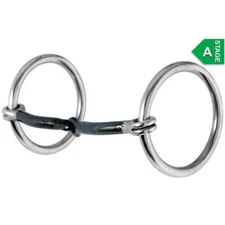 100  Reinsman Traditional Loose Ring Snaffle Bit Smooth Sweet Iron Mouth  5 Inch