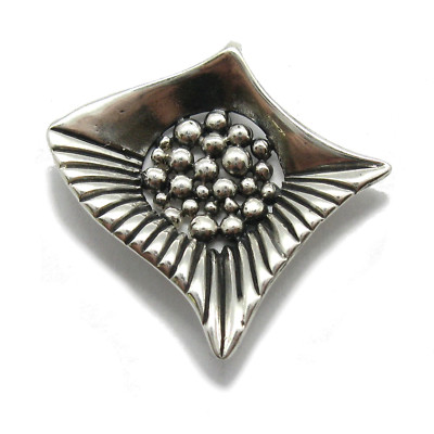 Stylish Genuine Sterling Silver Pendant Solid Hallmarked 925 Handmade