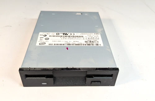 NEC 3.5/1.44MB IDE Internal Floppy Drive #FD1231M - Black Bezel Face