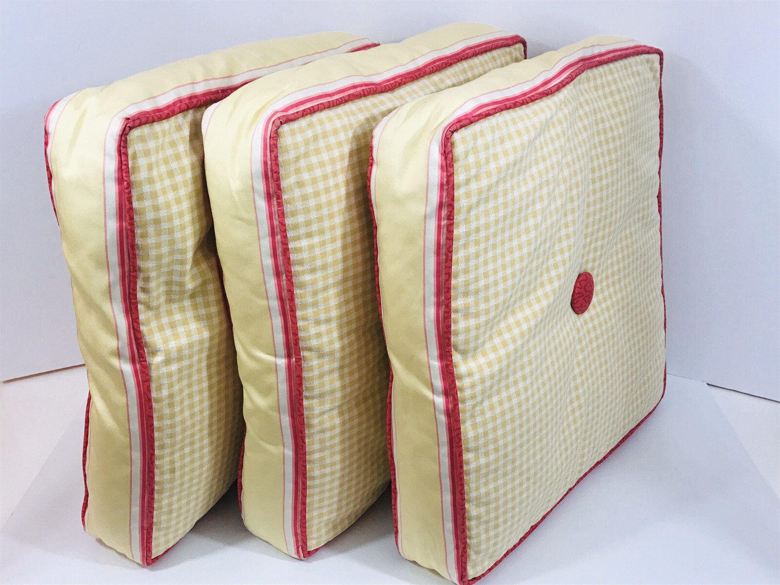 Waverly Chair Pad Indoor Outdoor Cushion Set Of 2 19 X 19 Inch For Sale Online Ebay