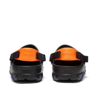 black space jam crocs