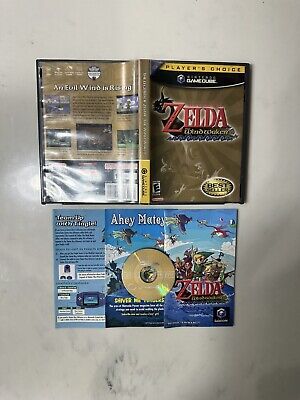 The Legend of Zelda The Wind Waker (GameCube, 2003) Complete & SHIPS SAME  DAY