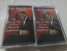 Nat "King" Cole greatest hits and most romantic performances Tape 2,3 NEW sealed