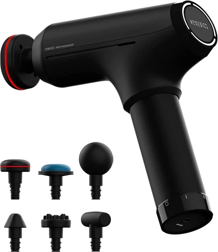 Homedics Professional Deep Tissue Physio Massaging Muscle Gun Heated Head -