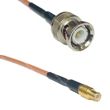 RG316 BNC MALE to MCX MALE RF Cable Rapid-SHIP LOT
