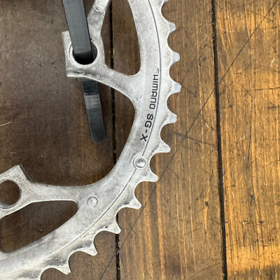 Vintage Shimano Deore LX Chainring Set SG FC-M560 110 74 BCD Alloy