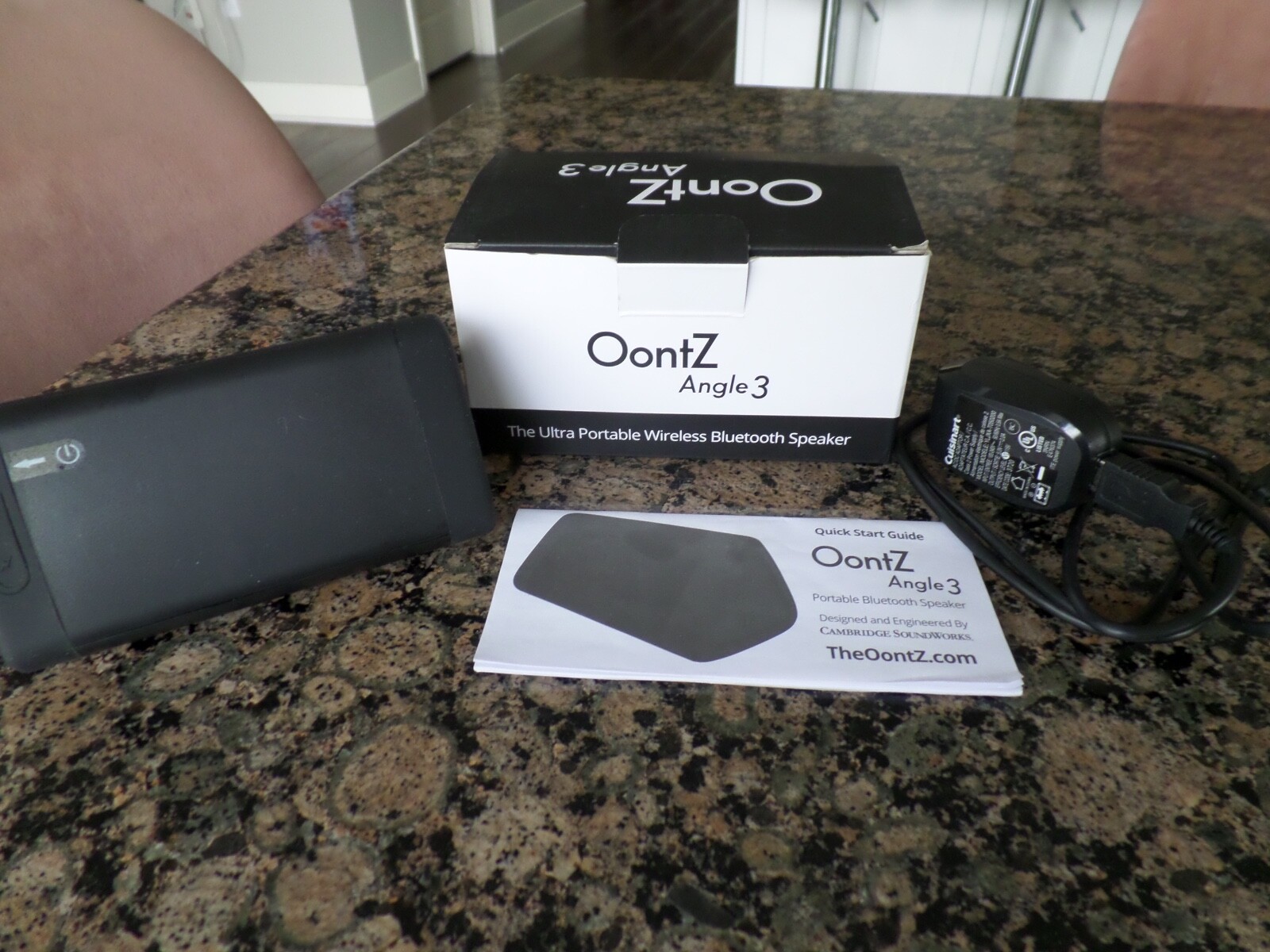 Cambridge SoundWorks OontZ Angle 3 IPX5 Portable Bluetooth S