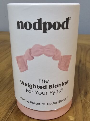 Nodpod Weighted Sleep Mask Blush Pink - Picture 1 of 8