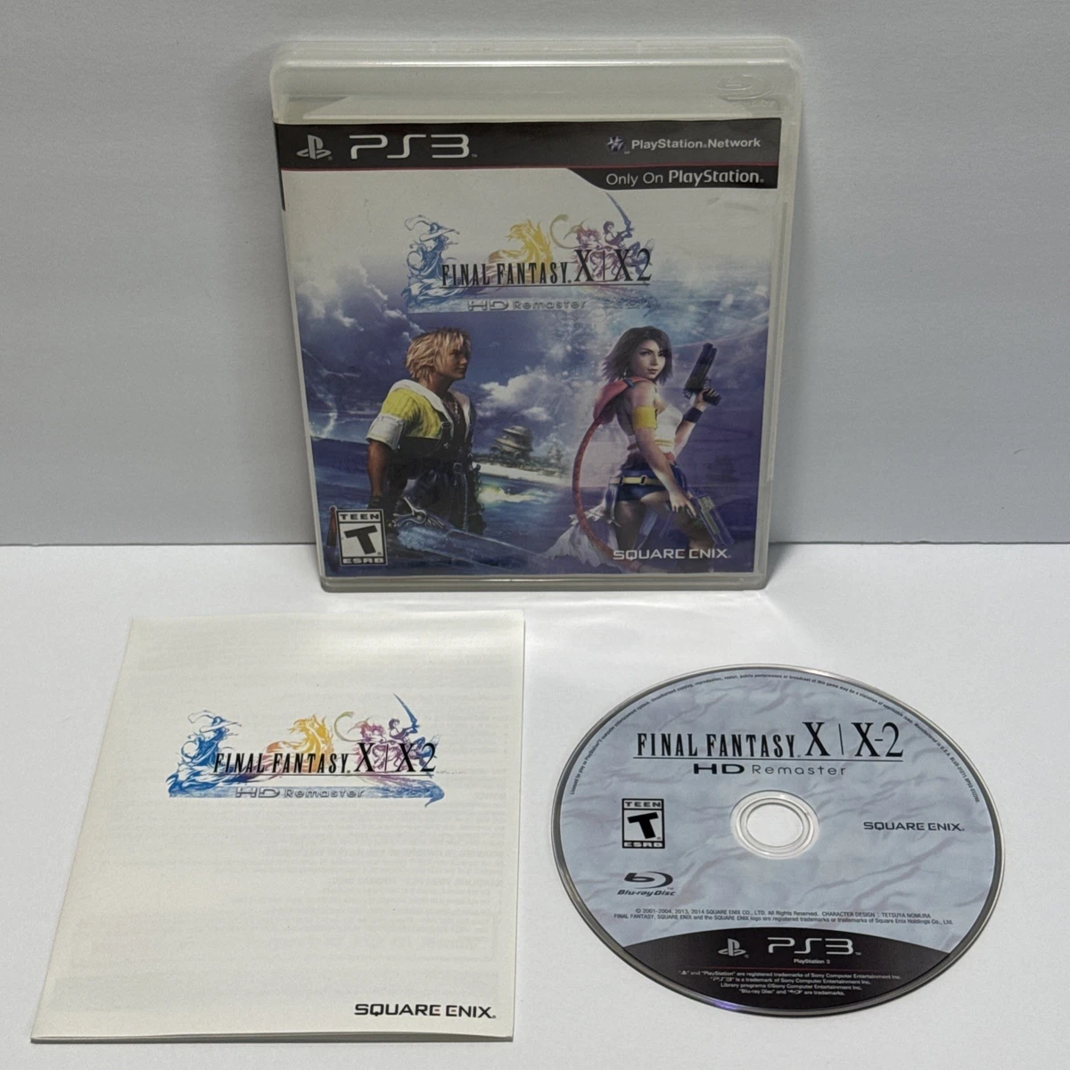 Final Fantasy X X-2 HD Remaster Edition Limitée PS3 Complet PAL FR