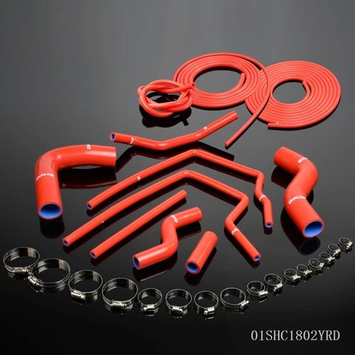 Silicone Hose +Vacuum Hose Kit Fit For Subaru Impreza GC8 GF8 STI EJ20 WRX Turbo