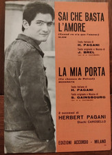 Herbert Pagani seltene Original Partitur Ital...