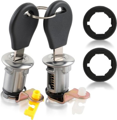 2Pcs Left & Right Door Lock Set W/Key Fit for Nissan Pickup Hardbody D21 Navara