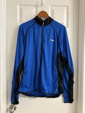 NWOT Canari Cycling Jacket Mens Large Blue
