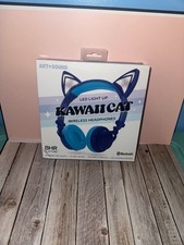Art Sound Kawaii Cat Wireless Headphones