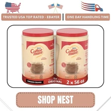 Coffee-Mate Powder Original Non-Dairy Creamer - 56 oz (2 Pack)