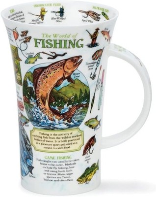 Dunoon World of Fishing Glencoe Form Tasse - Tee oder Kaffee Becher Neu Geschenk Verpackt