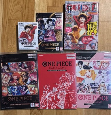 Bandai ONE PIECE Japanese Premium Card Collection - Red Magazine, Girls etc