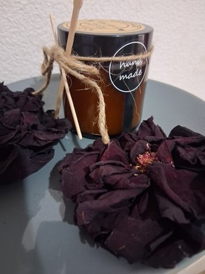  Organic Rose and Peppermint moisturizing Salve 4 Oz Jar