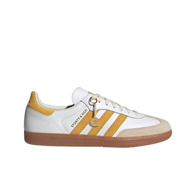 Adidas x Sporty & Rich Samba OG Cloud White Bold Gold IF5661 Authentic Men
