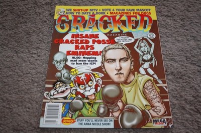 Vintage Cracked Magazine #359 Feb. 2003 Insane Cracked Posse Raps Eminem