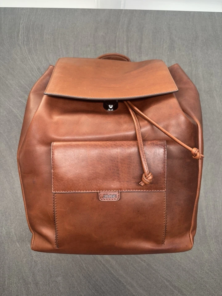 Joop ! Cerratano Claudio Backpack, sac à dos, cuir, neuf - Photo 1/4