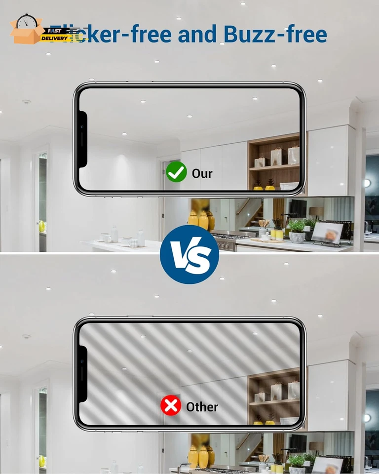 6-Pack GU10 LED Dimmable Bulb, 500LM, 5000K Daylight Track Lighting B - Image 4 of 4