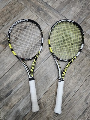 2x Babolat Aero Pro Drive 2013   legendärer Spin-Schläger   Griffstärke L3