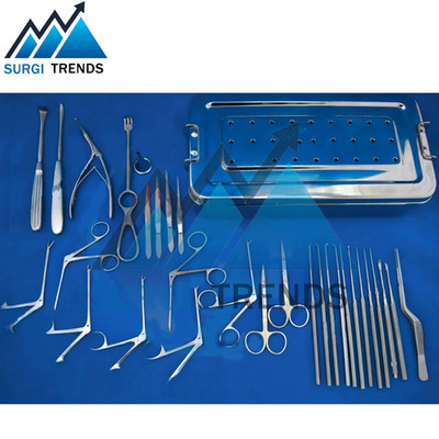 Tympanoplasty Instrument Set - 30 Pcs ENT Micro Ear Surgery A+ German Quality