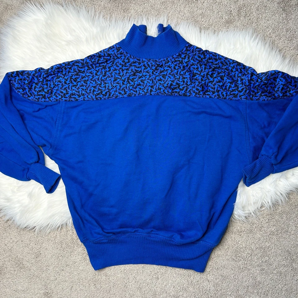 KAELIN SKIWEAR Sudadera Vintage Años 80 Mujer Talla Mediana Esquí Invierno Après Ski Foto 4 de 4