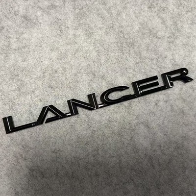 2008 - 2017 Mitsubishi Lancer Rear Trunk Letter Badge Nameplate Emblem Chrome