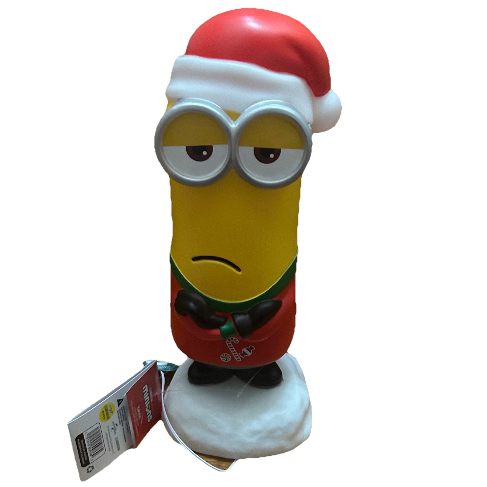 Despicable Me Minion Kevin Christmas Greeter 24 Tall Santa, image size:1600x1600