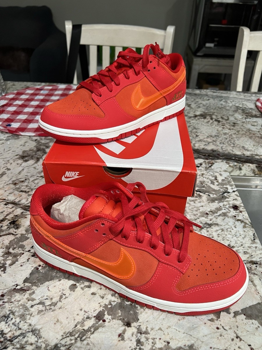 Nike Dunk Low ATL Atlanta Crimson-Picante Red FD0724-657  display picture 3
