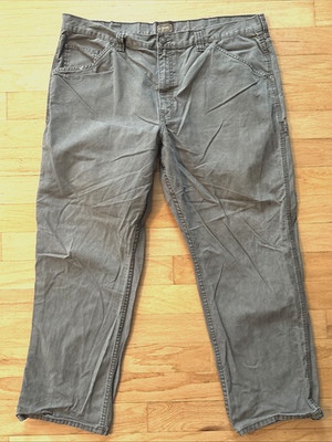 C.E. Schmidt Workwear Brown Carpenter Canvas  Pants - Men's Size 44 X 31