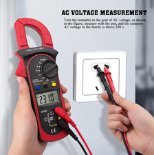 Digital Pliers Multimeter AC/Dc Clip on Ampere Meter Clamp Meter Gauge