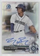 2017 Bowman Chrome Prospect Auto Refractor /499 Bryson Brigman #CPA-BB Auto 2a9